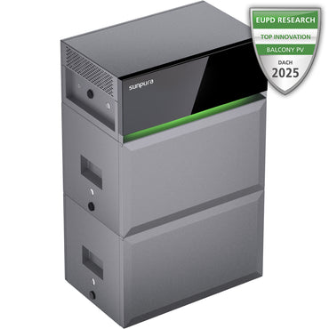 Sunpura S2400 AC – Plug & Play Balkonkraftwerk Speicher nachrüsten