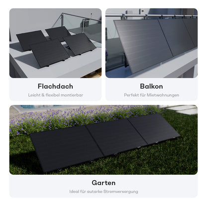 Sunpura 420W Leichtglas Solarmodul Set